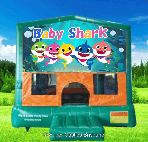 Baby Shark Small Banner Castle