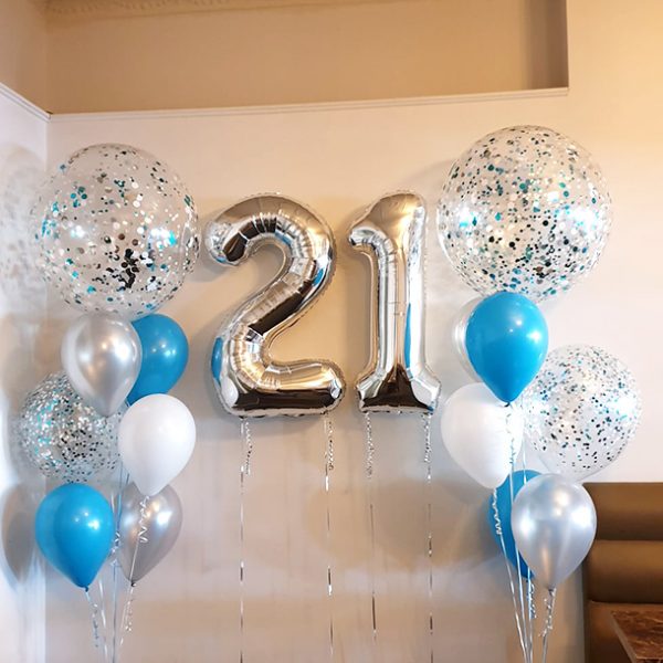 21st balloons
